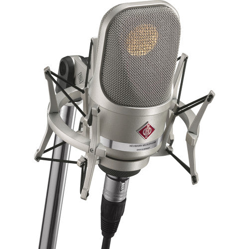 Neumann TLM 107 STUDIO Multi-Pattern Large Diaphragm Condenser Microphone (Studio Set, Nickel)