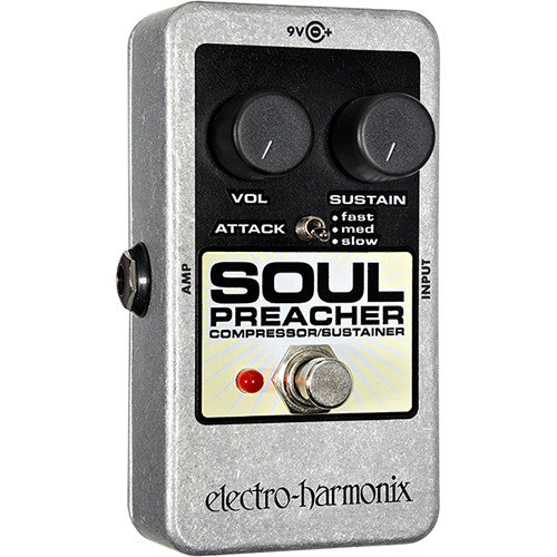 Electro-Harmonix SOUL PREACHER Compresseur/Pédale de sustain