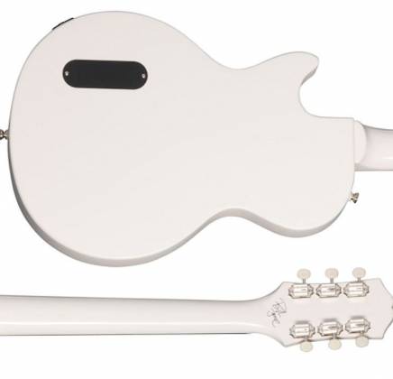 Epiphone EIBJALPJCWNHPP Billie Joe Armstrong Les Paul Junior Pack de lecteur de guitare électrique (Blanc classique)