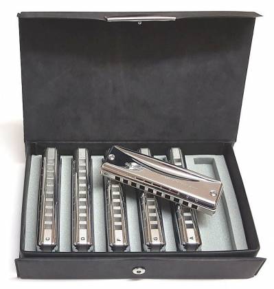 Suzuki SU-MR350S ProMaster Coffret d'harmonica 6 pièces