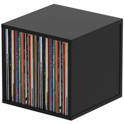 Boîte d'enregistrement glorieuse 110 LP Record Box - Black