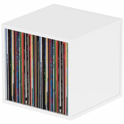 Boîte d'enregistrement glorieuse 110 LP Boîte d'enregistrement - blanc