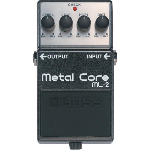 Boss Ml-2 Metal Core Distortion Pedal - Red One Music