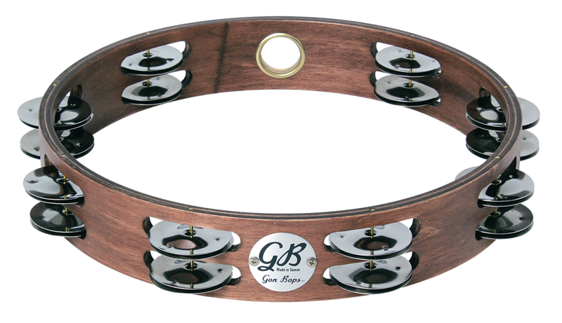 Gon Bops PTAMW2 Double Row Wooden Tambourine