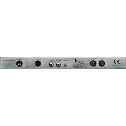 Heritage Audio BRITSTRIP Bande de console style 73 avec égaliseur et compresseur à pont de diodes