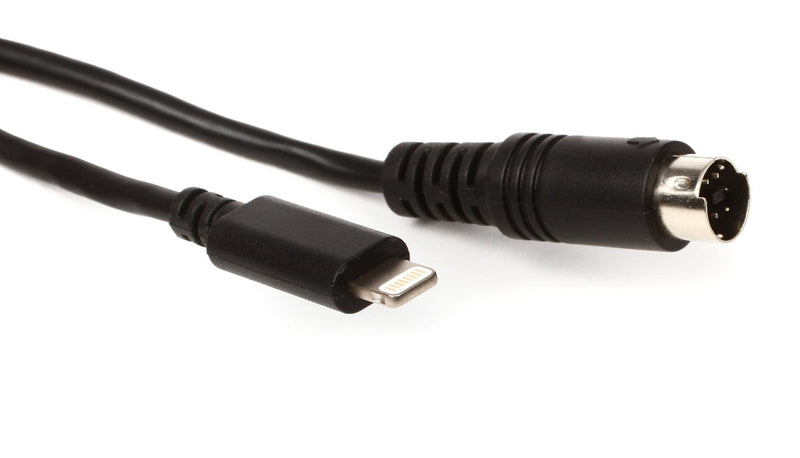 IK Multimedia IP-CABLE-8PIN-IN Lightning to Mini-DIN Cable for Select iRig Devices (23.6")