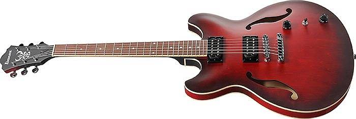 Ibanez AS53SRF Hollow Body 6 String Rh Rh Guitare électrique - Sunburst Red