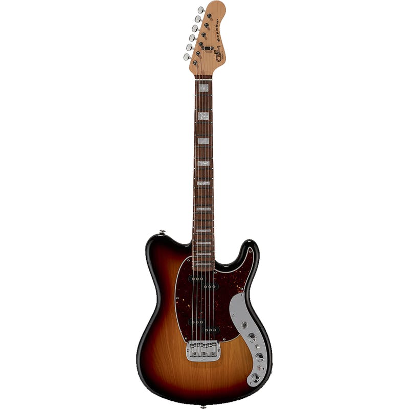 G&L FULLERTON DELUXE ESPADA Ash Body w/ Caribbean Rosewood Fretboard Electric Guitar - 3 Tone Sunburst
