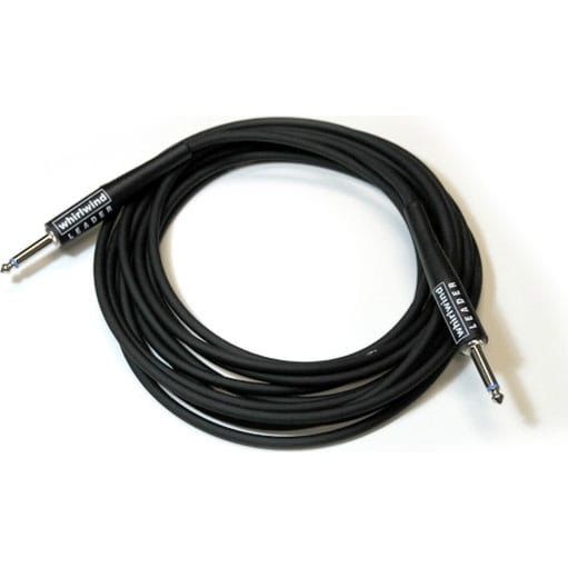 Whirlwind L25 Leader Series Unbalanced Instrument Cable - Red One Music