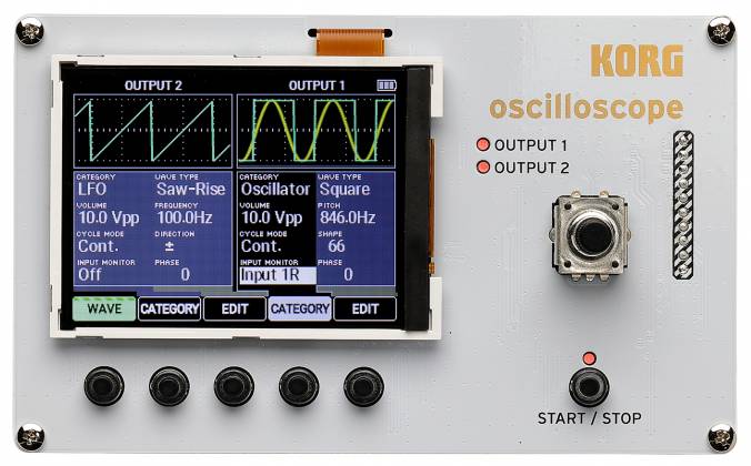 Kit d'outils de bricolage pour oscilloscope Korg NTS-2