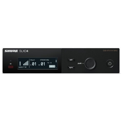 Shure SLXD14/SM35 Digital Wireless Cardioid Performance Headset Microphone System (H55: 514 to 558 MHz)