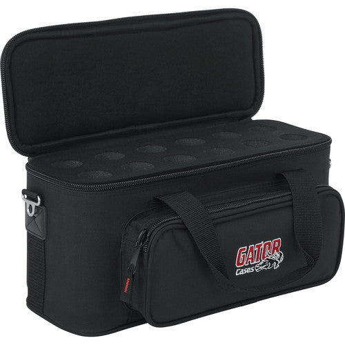 Gator GM-12B 12 Drop Mic Padded Bag - 12 Microphones