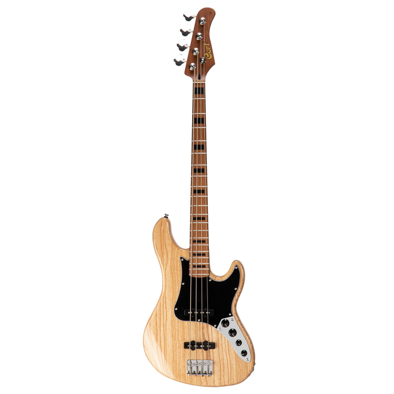 Cort GB64JJ-NAT Bass - Electric Bass with J Style Pickups - Natural