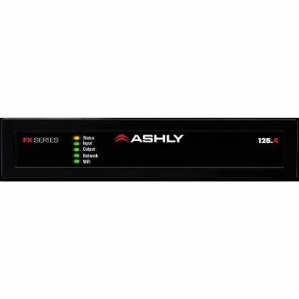 Ashly FX-125.4 FX Series 500W 4 Channel 1/2RU Compact Class D Multi Mode Power Amplifier