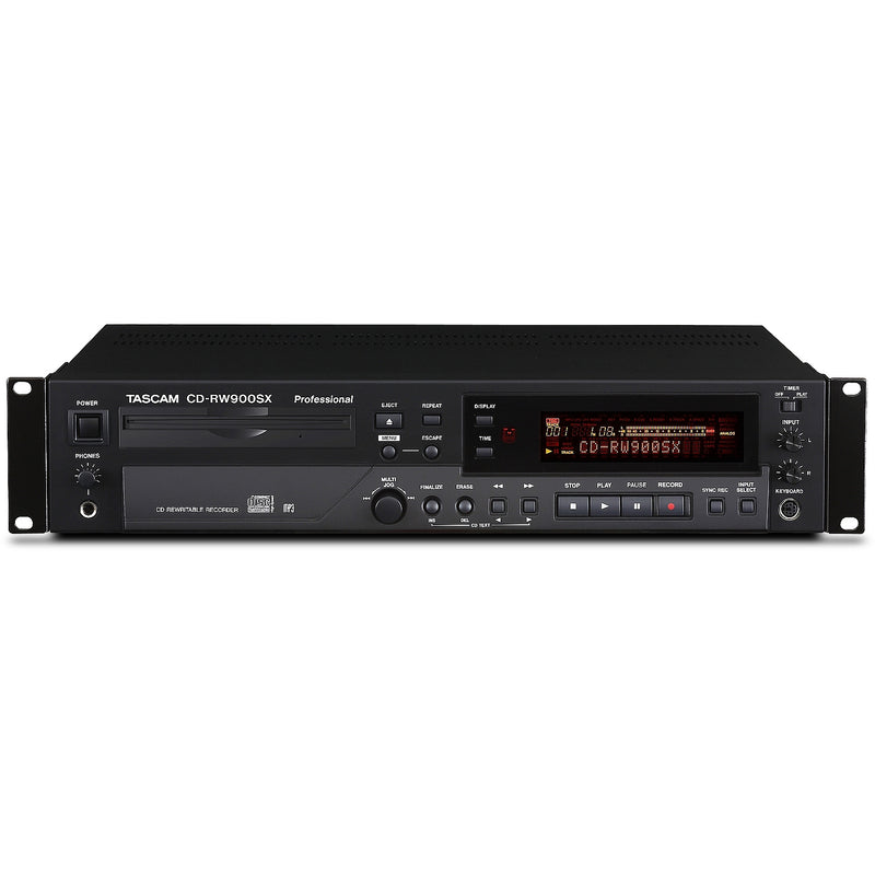 Tascam CD-RW900SX Professional Audio CD Recorder with Slot Load CD Tray