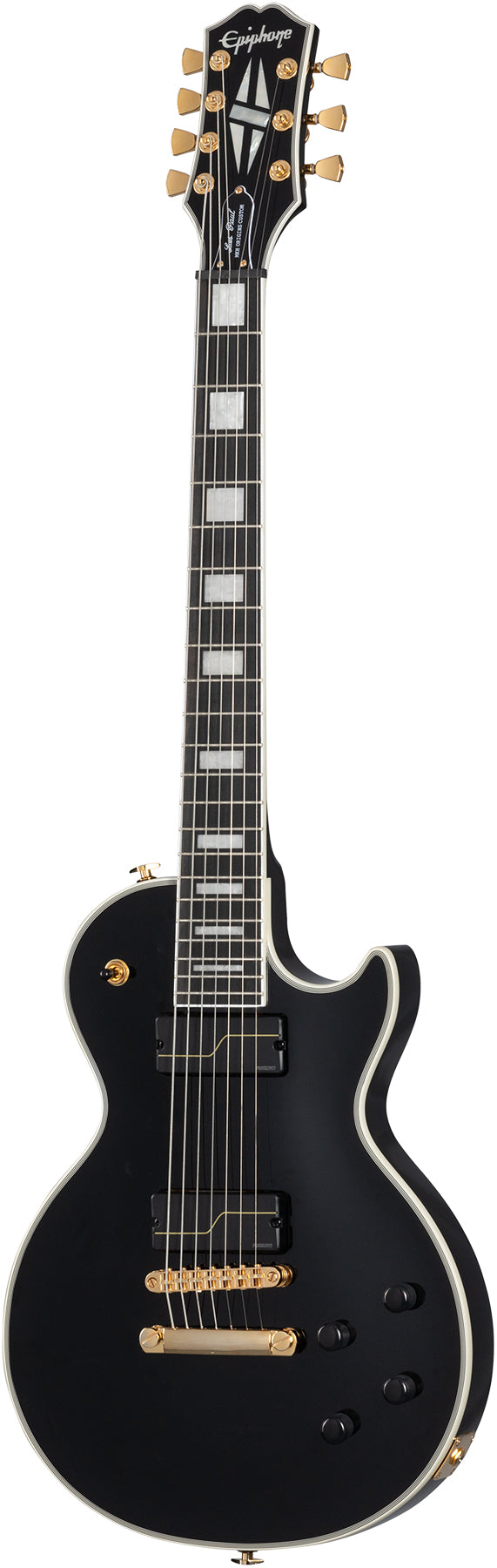 Epiphone EILPCMKH7 Guitare électrique 7 cordes (ébène)