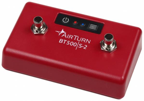 Contrôleur au pied Bluetooth AirTurn BT500S-2 avec 2 boutons