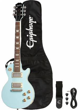 Epiphone POWER PLAYERS Electric Guitar Bundle - 3/4 Size (Ice Blue)