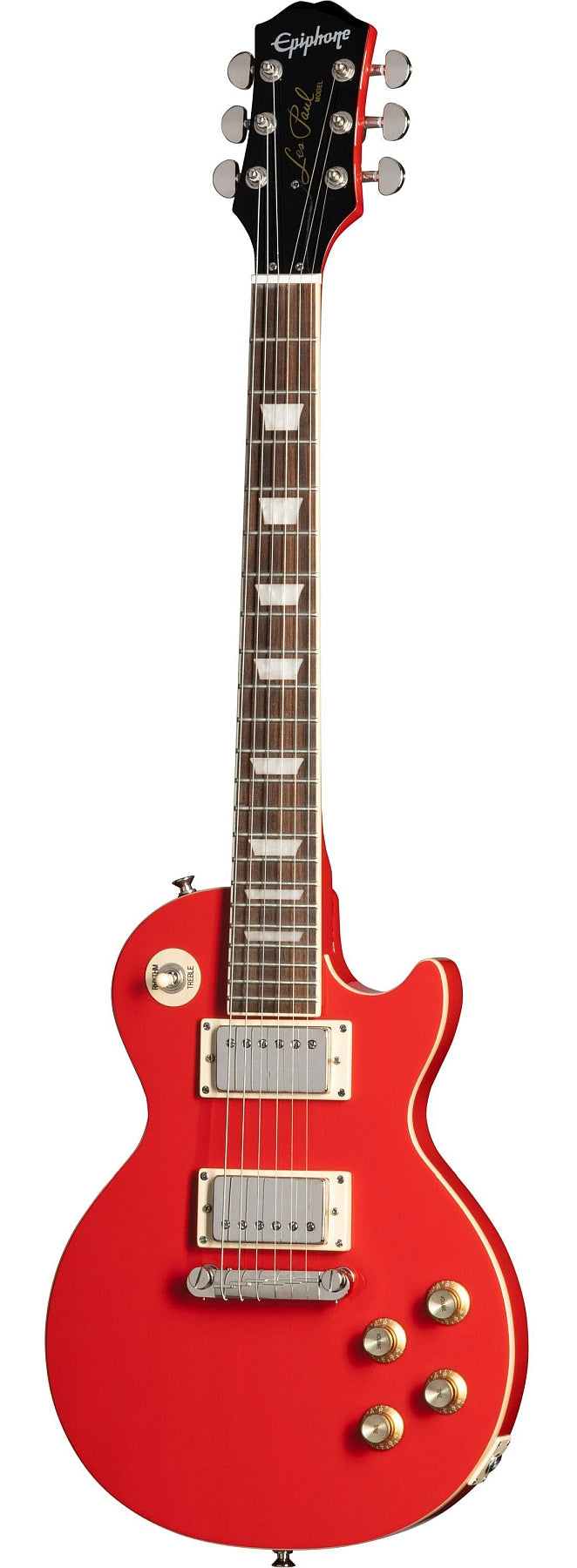 Epiphone POWER PLAYERS Electric Guitar Bundle - 3/4 Size (Lava Red)