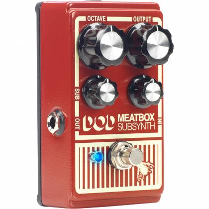 DOD MEATBOX Subsynth Pedal w/Octave, Output, Subharmonic & Low Frequency Controls