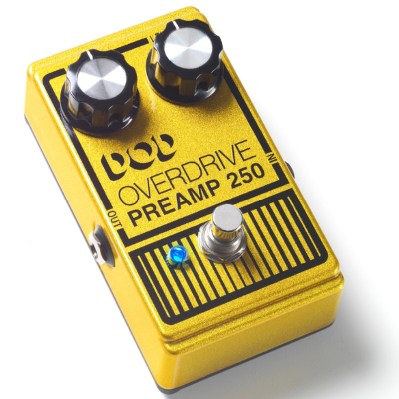 DOD OVERDRIVEPREAMP250 Overdrive Pedal w/True Bypass Circuitry