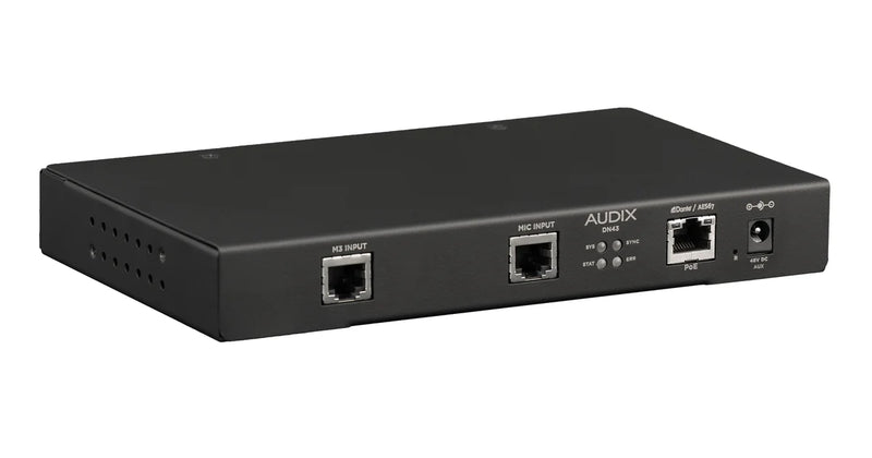 Audix DN4 Dante AES67 Integrated Microphone System Interface