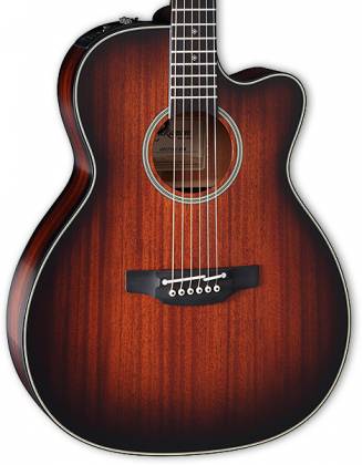 Takamine CP771MC-SB OM CA Thermal Top Series - Guitare électro-acoustique à pan coupé OM Body - Acajou