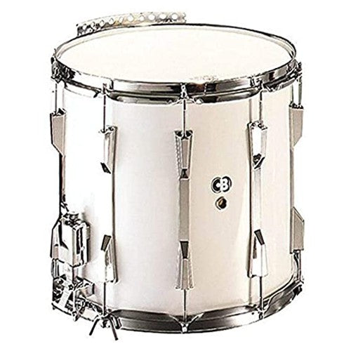 CB Percussion 3662 Tournament Series 12" x 14" Marching Snare Drum - Blanc 