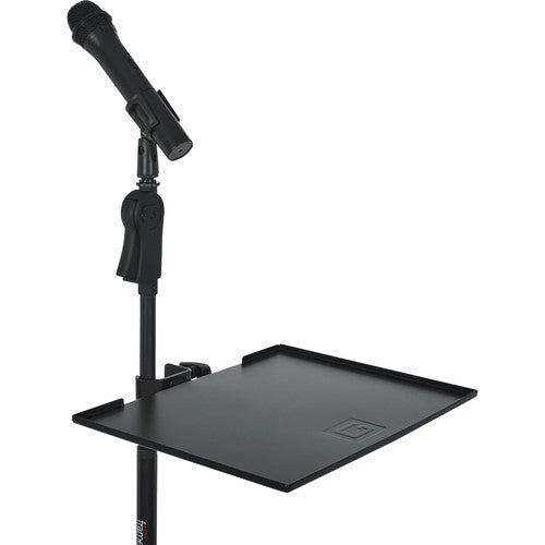Gator GFW-SHELF1115 Large Microphone-Stand Accessory Shelf - 11 x 15"