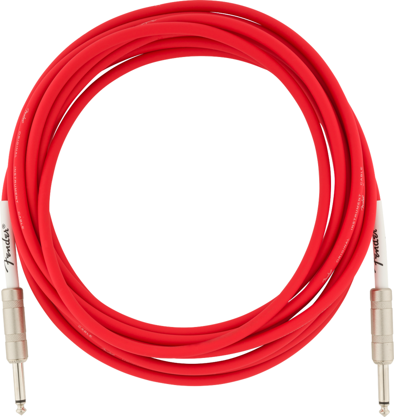 Fender ORIGINAL Instrument Cable (Fiesta Red) - 18.6'