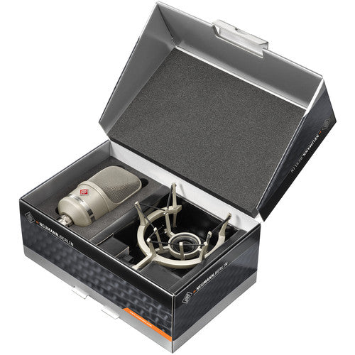 Neumann TLM 107 STUDIO Multi-Pattern Large Diaphragm Condenser Microphone (Studio Set, Nickel)