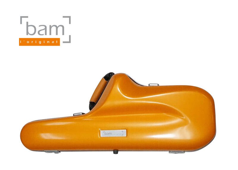 Bam DEF4011SO Étui pour Saxophone Alto La Défense Cabine (Orange)