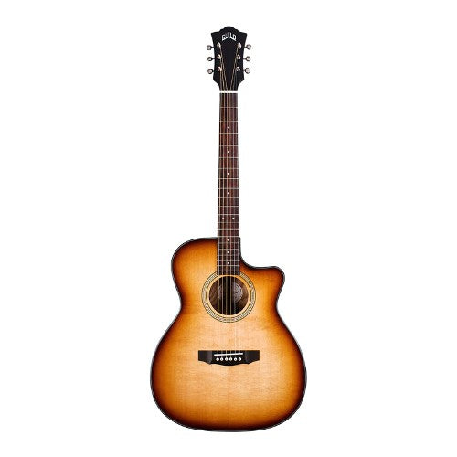 Guild OM-260CE Deluxe Burl Guitare électro-acoustique 12 cordes