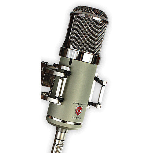 Lauten Audio Eden LT-386 Multi-Voicing Dual Large-Diaphragm Vacuum Tube Condenser Microphone - Red One Music