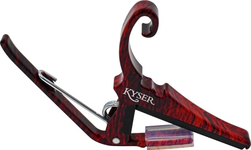 Kyser KGCRWA Quick-Change Classical Guitar Capo - Rosewood