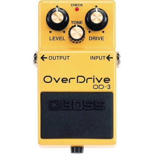 Boss Od-3 Overdrive Guitar Pedal - Red One Music