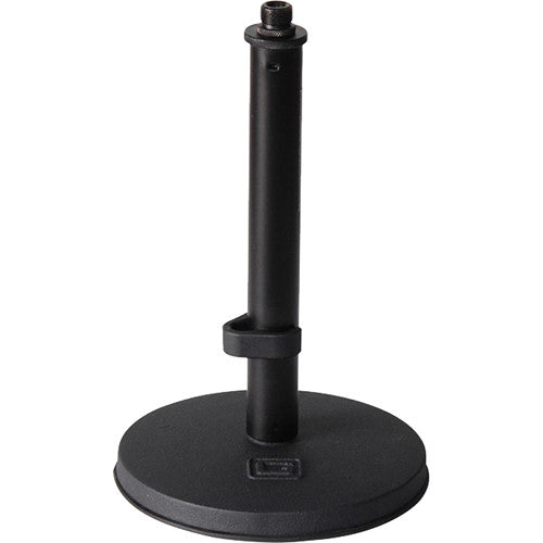 Gator GFW-MIC-0600 9" Fixed-Height Desktop Microphone Stand w/ Round Base