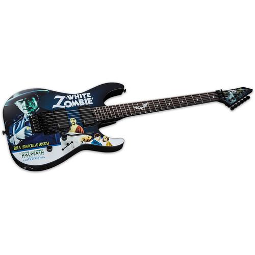 Ltd Kh-Wz Kirk Hammett Signature Series Electric Guitar White Zombie - Red One Music