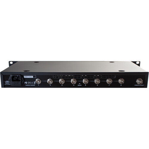 RF Venue COMBINE8 8-Channel IEM Transmitter Combiner - 470 to 608 MHz