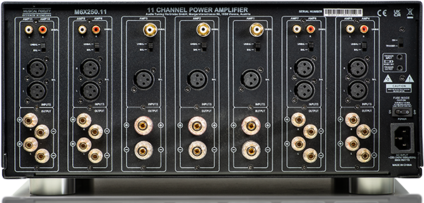Musical Fidelity MUFPOWM6251BK 5 Channel Class A/B Power Amplifier (Black)