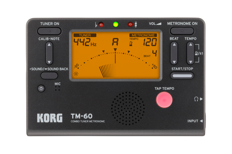 Korg TM60 Metronome Tuner Combo (Black)