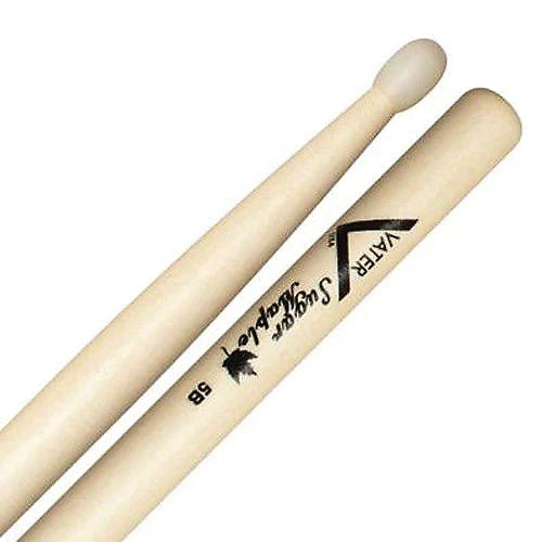 Vater VSM5BN Sugar Maple 5B Nylon Tip Drumsticks