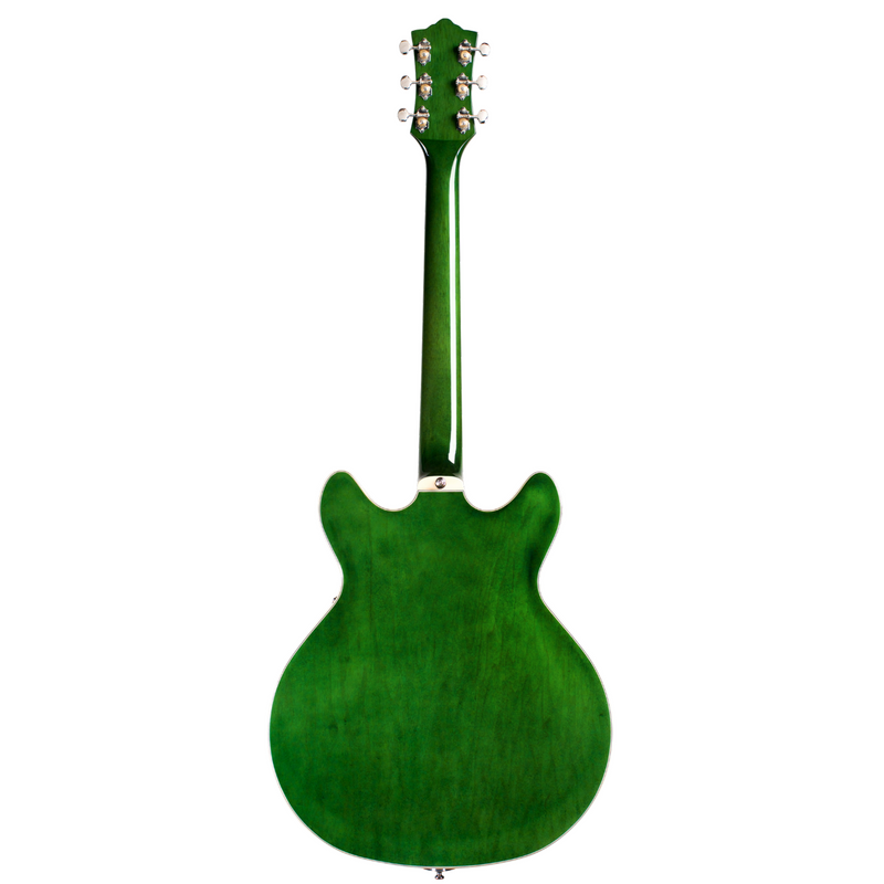 Guild NEWARK Starfire 1-DC Guitare électrique double corps avec cordier Vibrato Guild - Vert émeraude 