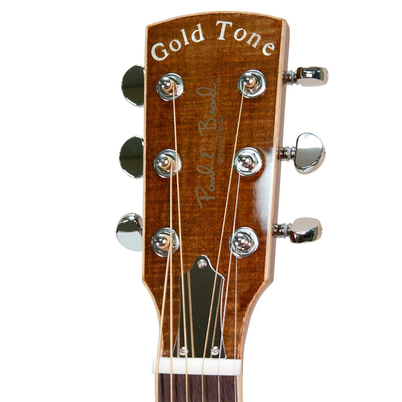 Gold Tone GRE Paul Beard Guitare à résonateur à corps en métal avec micro 