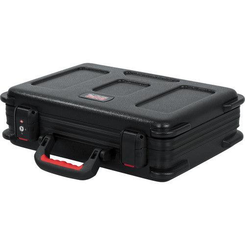 Gator GTSA-MICW6 ATA-Molded Polyethylene Case w/ Foam Drops for up to 6 Wireless Microphones