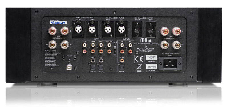 Fidelity musical mufampm8xi0bk amplificateur intégré M8Xi - noir