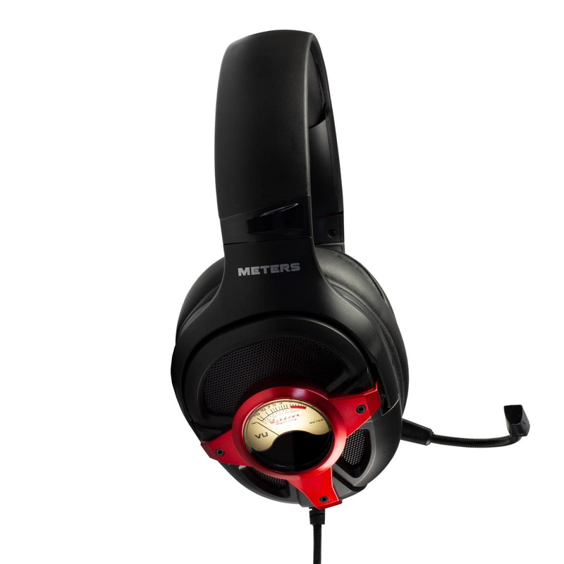 Meters M-LEVEL-RED Wired Gaming Headset - Red