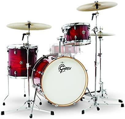 Gretsch Drums CT1-J403-GCB Catalina Club Pack de 3 coques (20/12/14) (Gloss Crimson Burst)