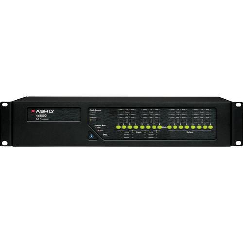 Ashly Ne8800Ds Network Enabled Digital Signal Processor With Aes Io Option - Red One Music