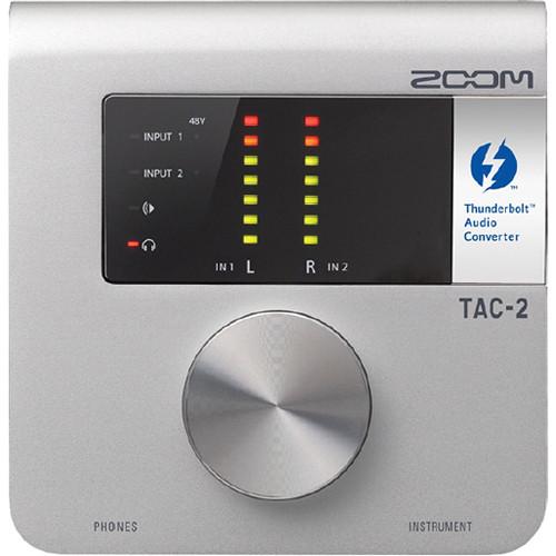 Zoom TAC-2 Zoomtac-2 Thunderbolt Audio Interface For Mac - Red One Music